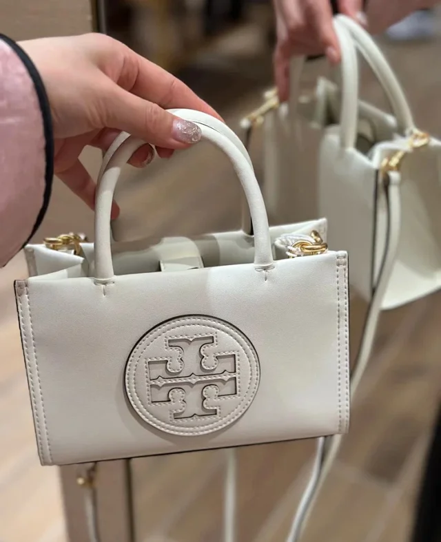 Tory Burch Handbags Double T Logo Mini Top-Handle Bag product detail image 5