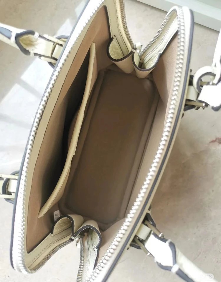 Tory Burch Miller Mini White Leather Handbag - 17