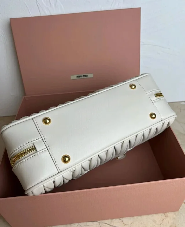 Miu Handbags Matelassé Bowling Bag product detail image 12