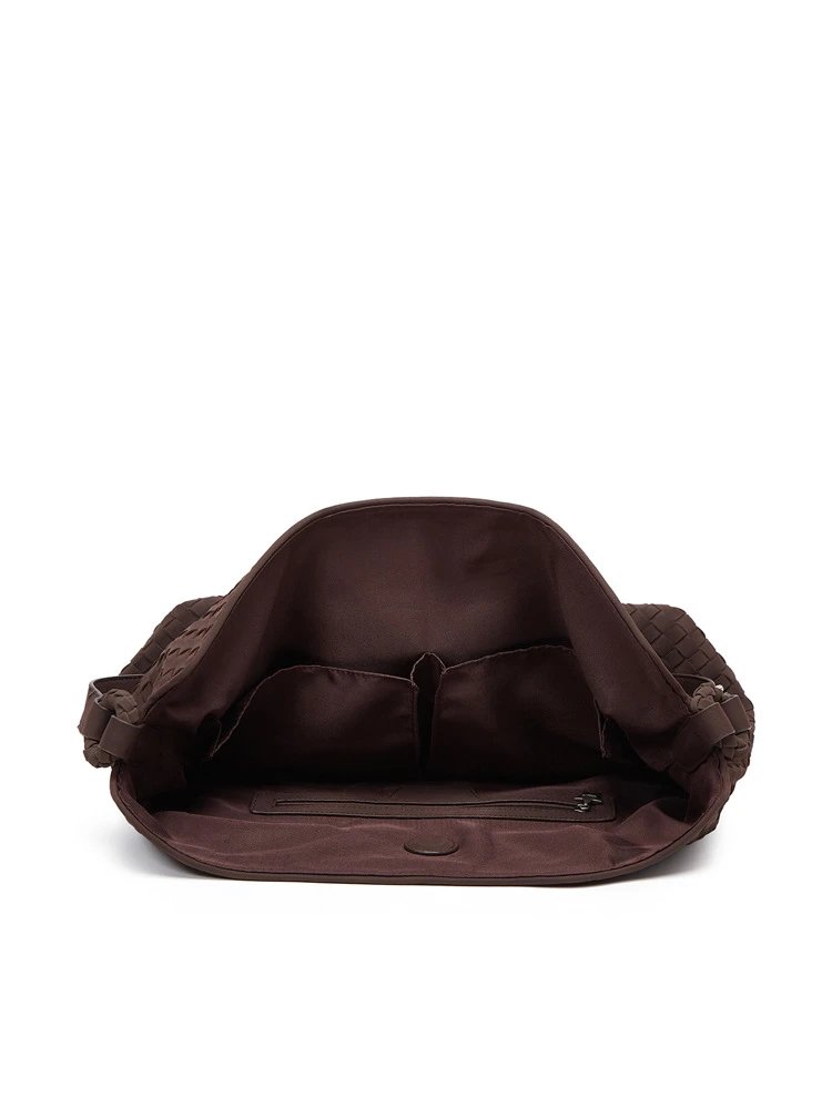 Bottega Veneta Intrecciato Hobo Bag Brown - 10