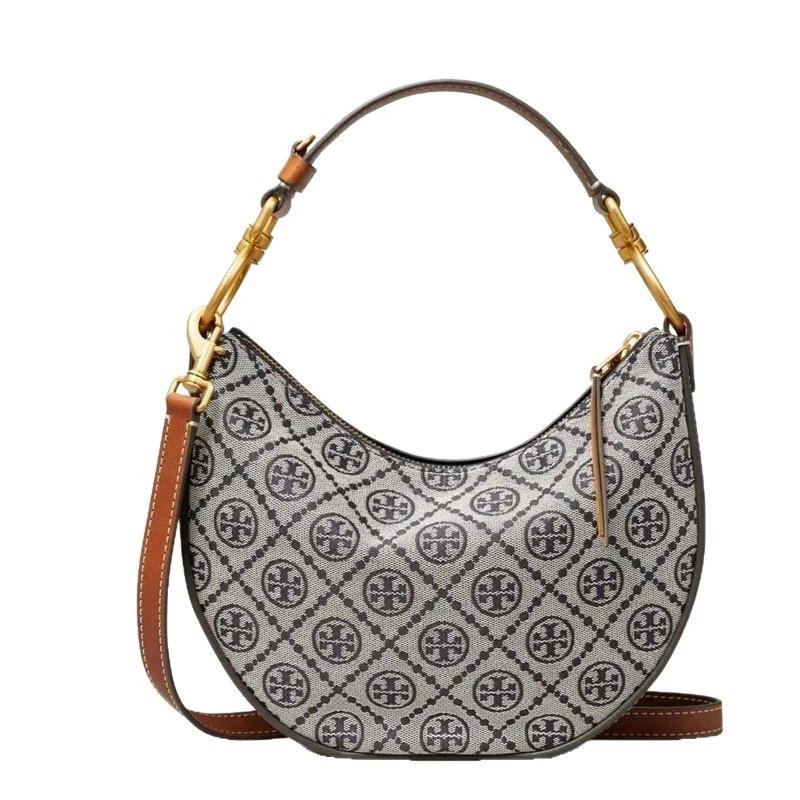 Tory Burch Shoulder Bags T Monogram Small Crescent Bag image 5