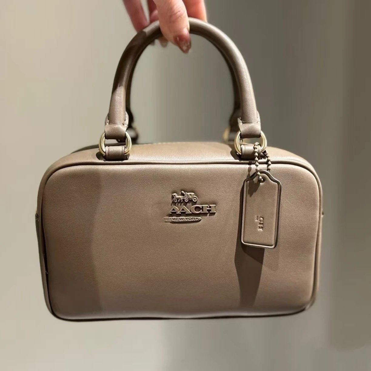 Coach Handbags Small Bowling Bag image 2