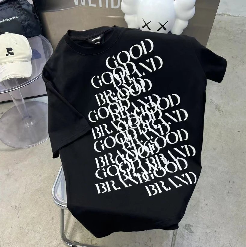 GRA Chain Link Graphic White T-Shirt - 7