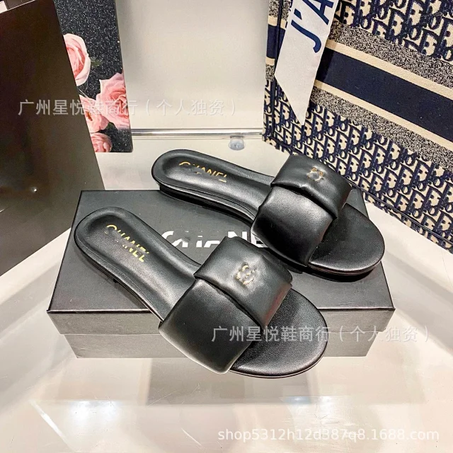 Chanel Slippers Double-Strap Slide product detail image 18