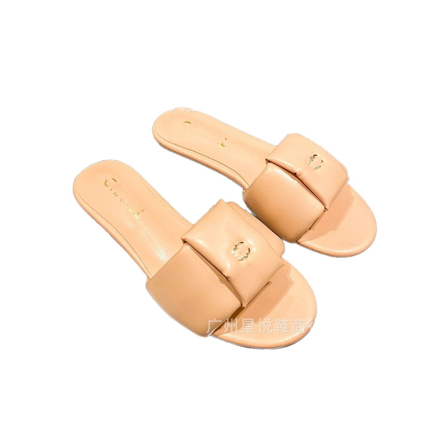 Chanel Slippers Double-Strap Slide image 5
