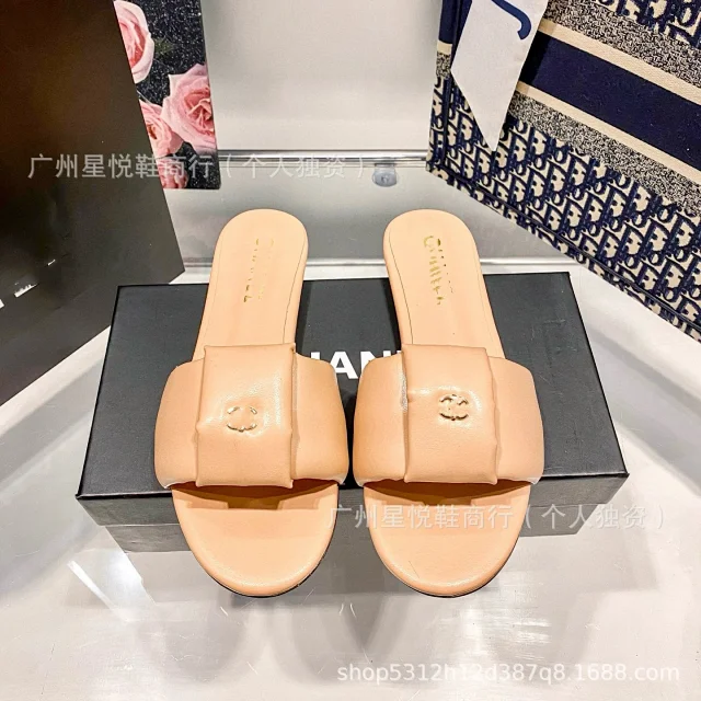 Chanel Slippers Double-Strap Slide product detail image 6