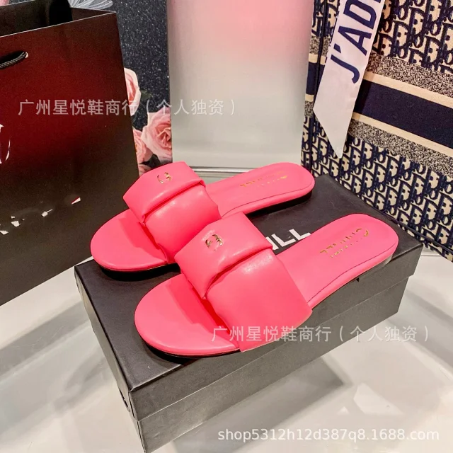 Chanel Slippers Double-Strap Slide product detail image 14