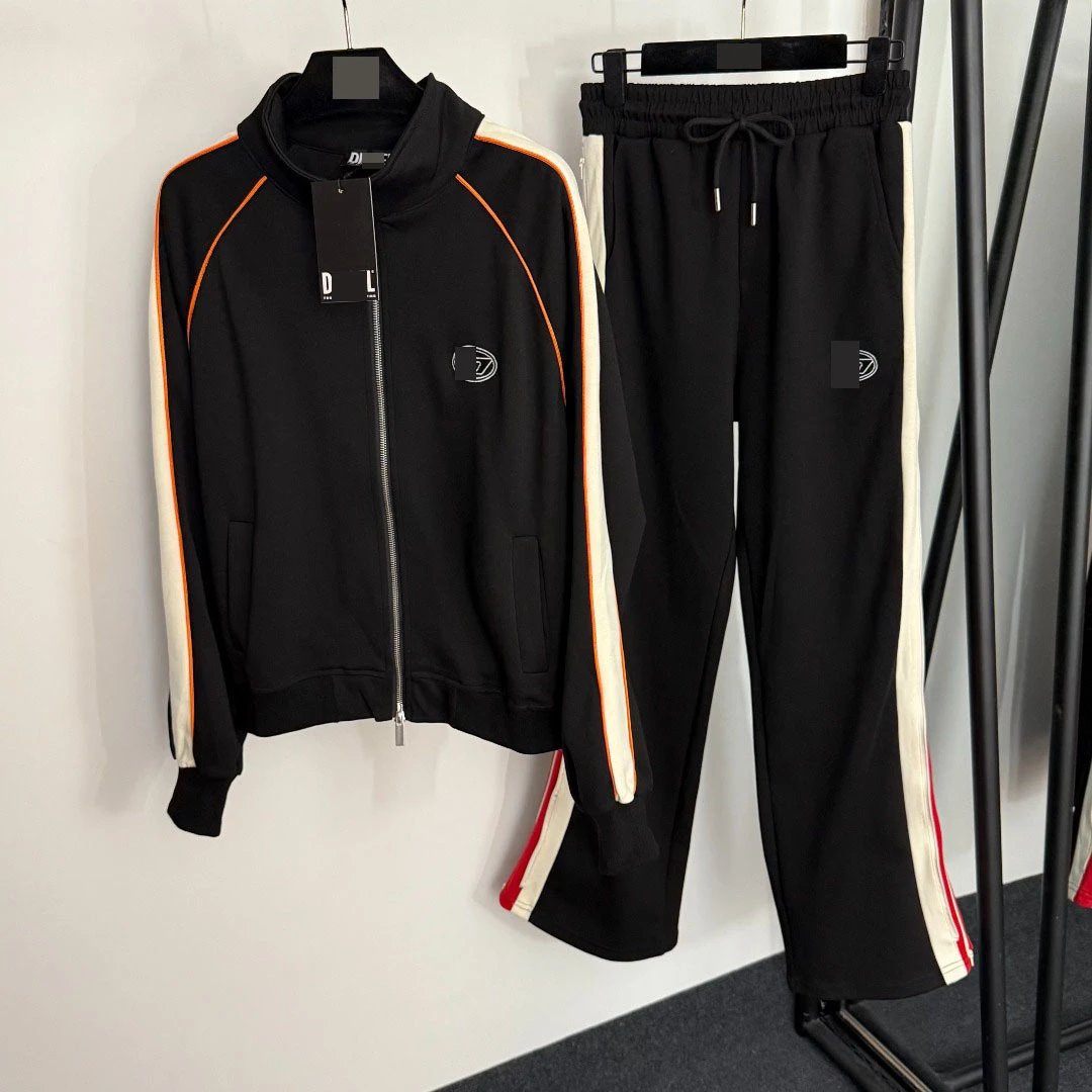 Digital Pionker Track Set Olive Beige Sweatpants - 5