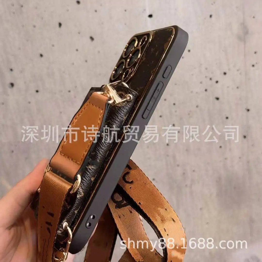 Louis Vuitton Monogram Phone Crossbody Bag Brown - 5