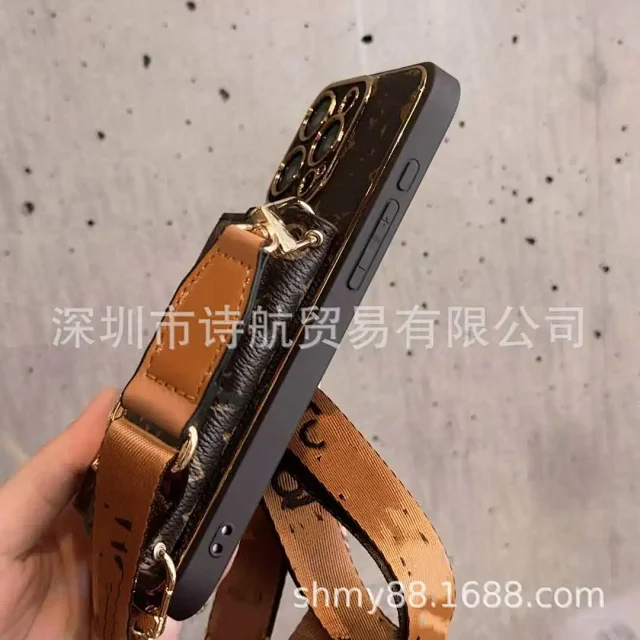 Unbranded Phone Cases Crossbody Strap Card Holder Case product detail image 5