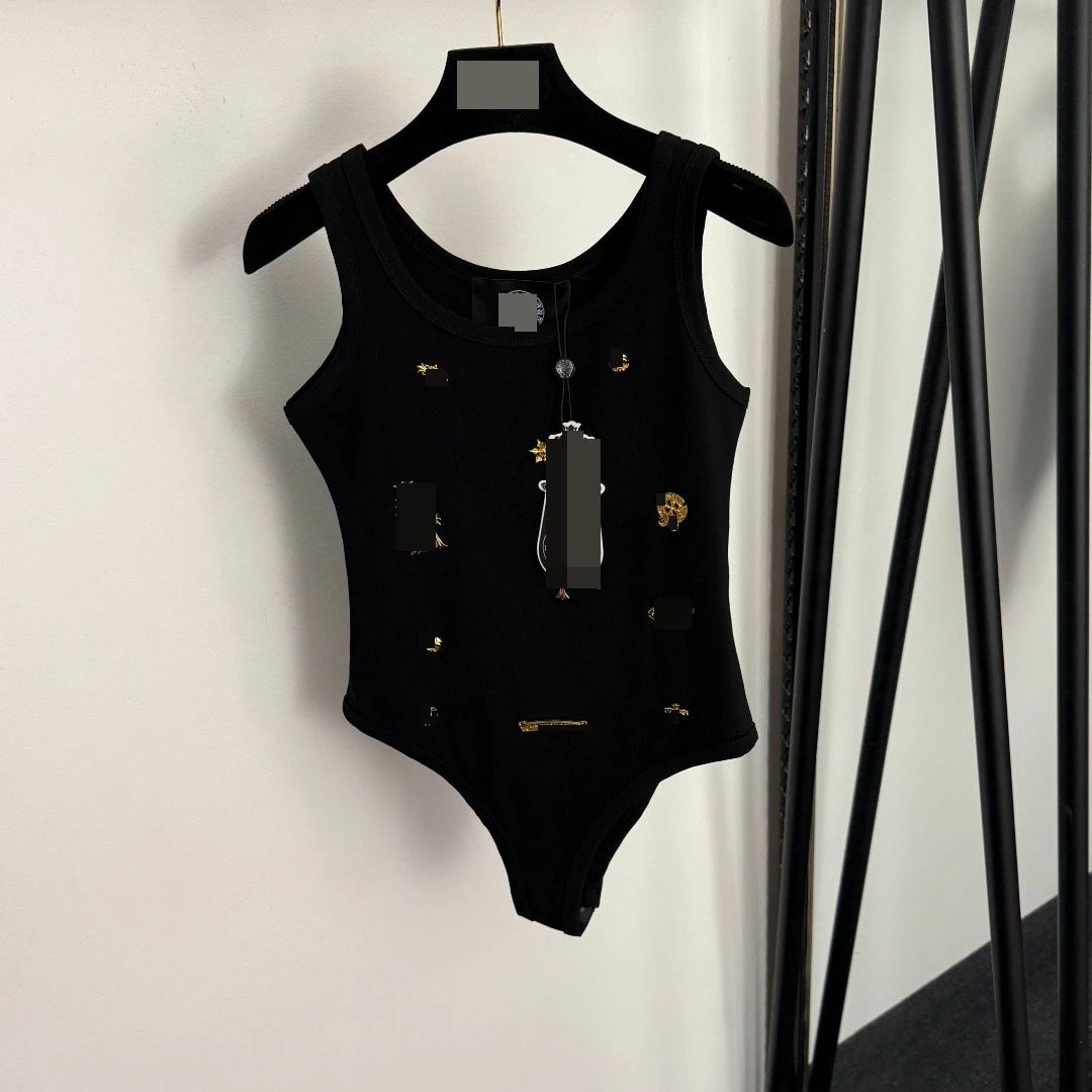 Saint Tears Embellished Brown Bodysuit - 6