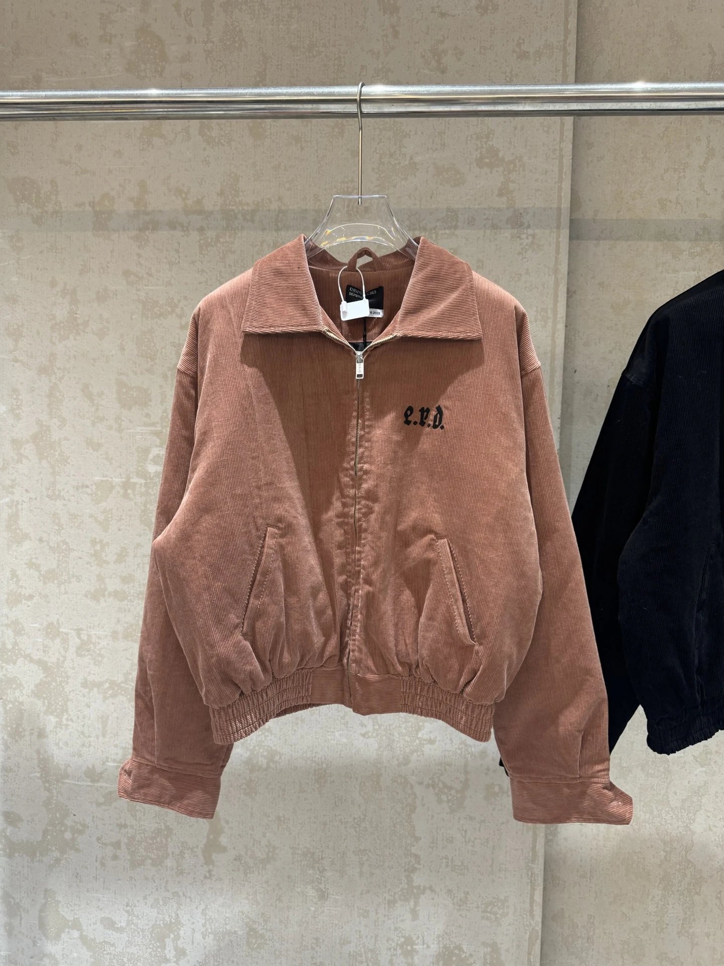 Gallery Dept E.V.D. Corduroy Bomber Jacket Dusty Rose - 12