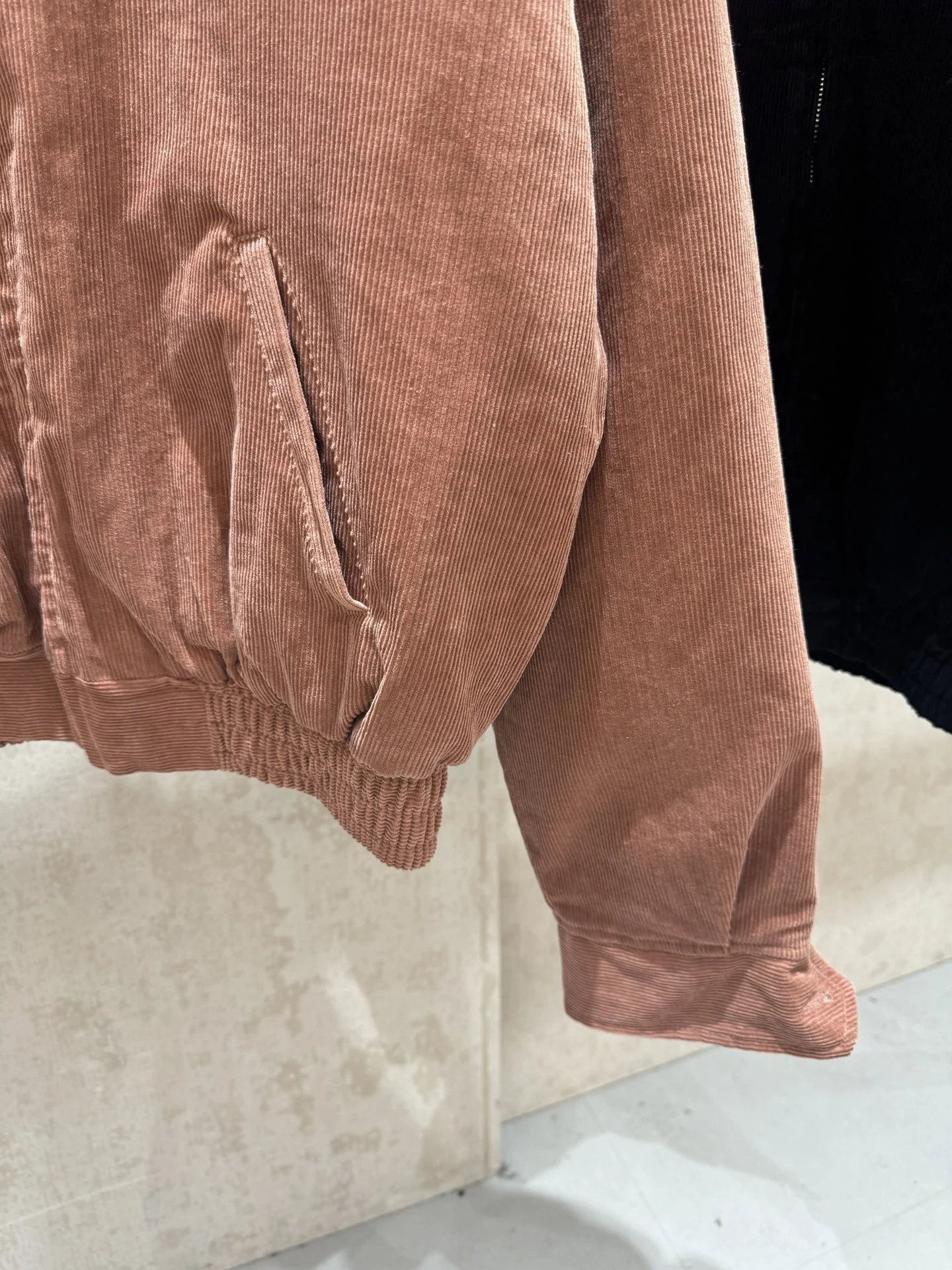 Gallery Dept E.V.D. Corduroy Bomber Jacket Dusty Rose - 16