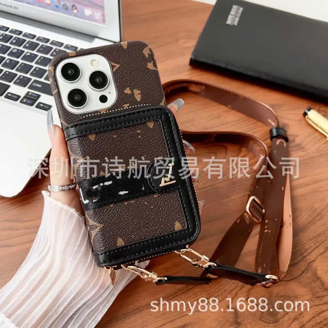 Louis Vuitton Monogram Phone Crossbody Case Brown - 4