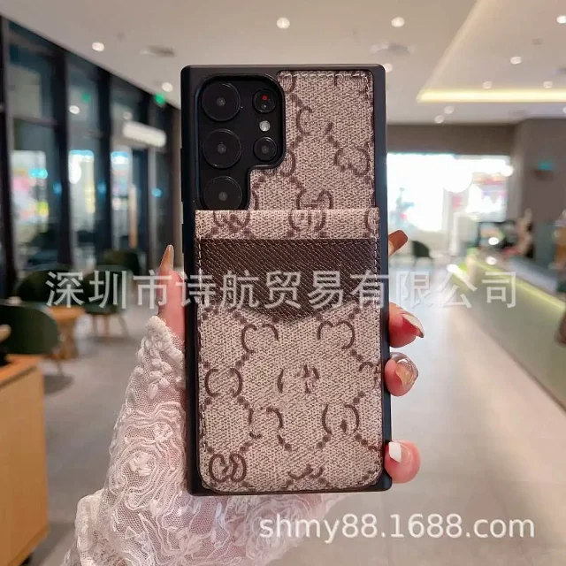 Unbranded Phone Cases Card Slot Printed Faux Leather Case product detail image 4
