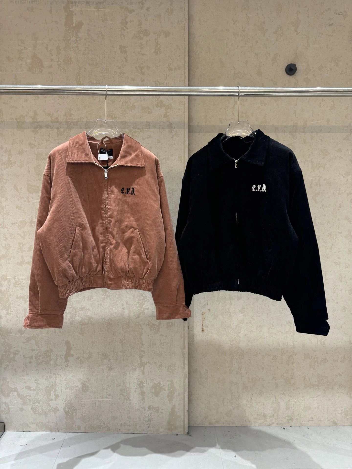 Gallery Dept E.V.D. Corduroy Bomber Jacket Dusty Rose - 4
