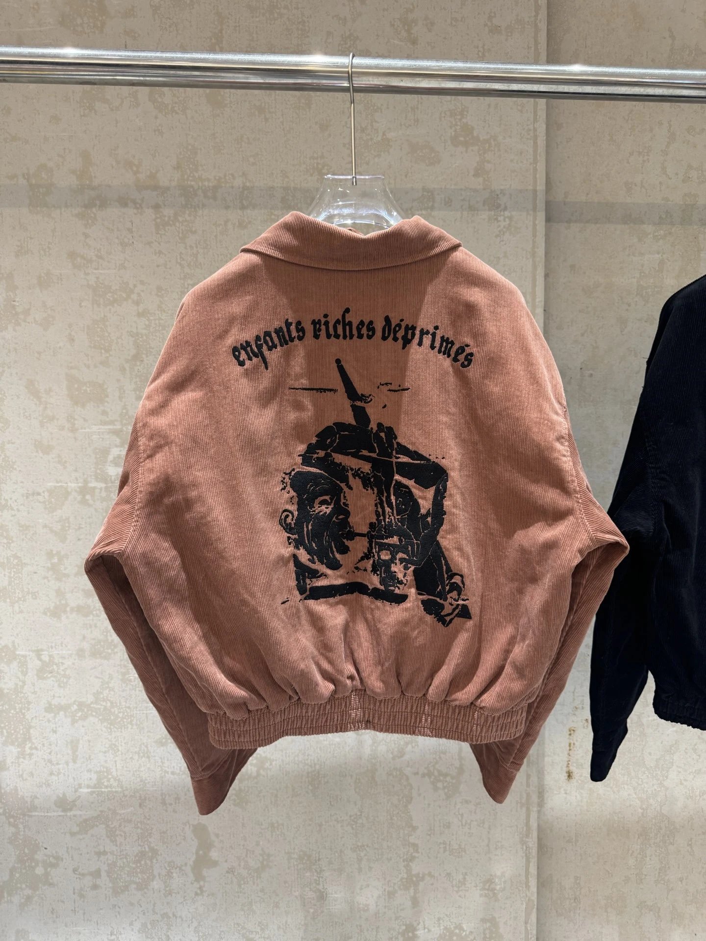 Gallery Dept E.V.D. Corduroy Bomber Jacket Dusty Rose - 13