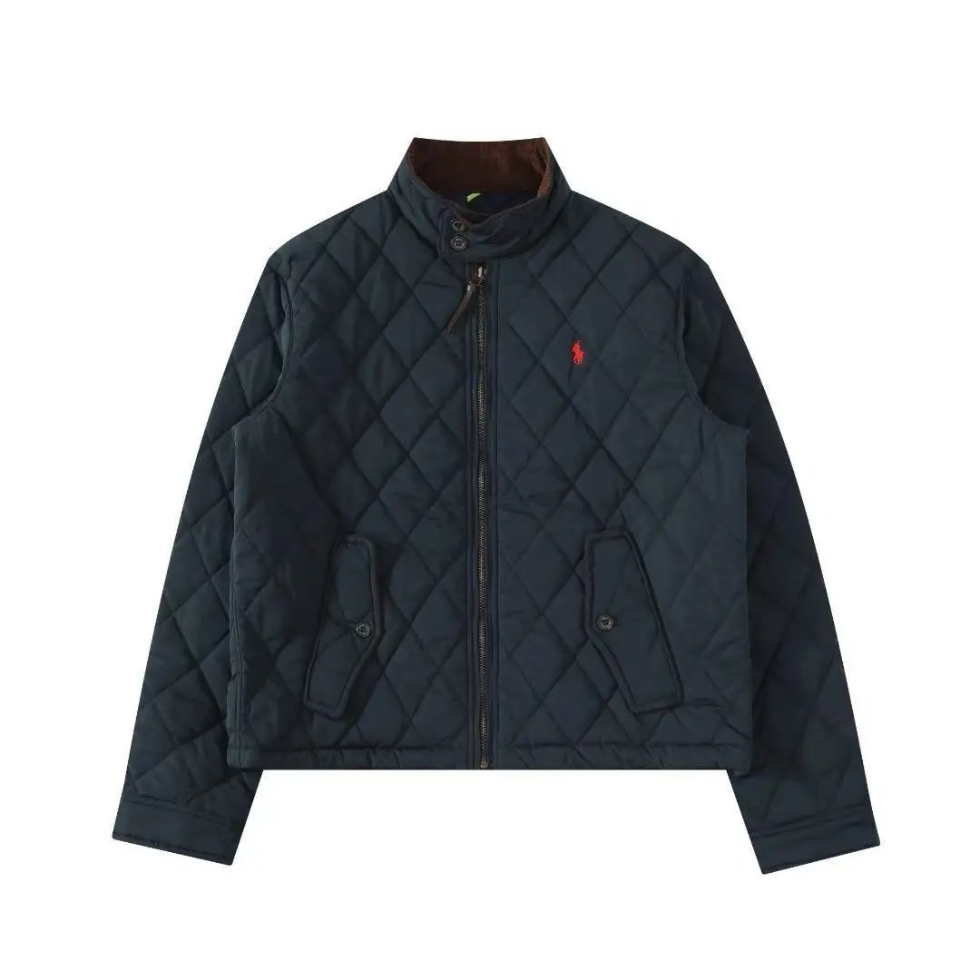 Ralph Lauren Quilted Diamond Stitch Jacket Brown Outerwear - 8