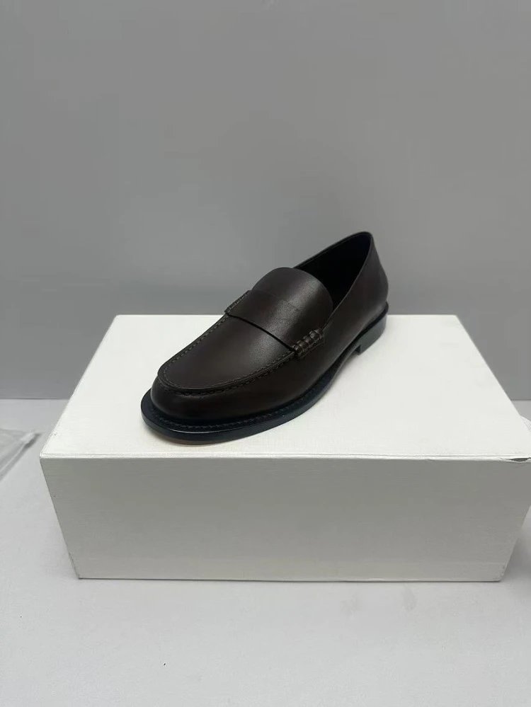 Saint Tears Loafer Black Leather Loafers - 6