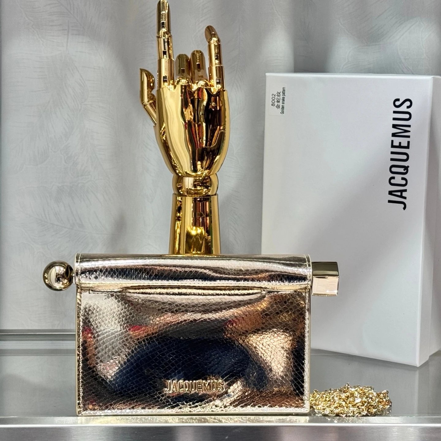 Jacquemus Crossbody Bags Roll-top flap bag with ball-end hardware image 1