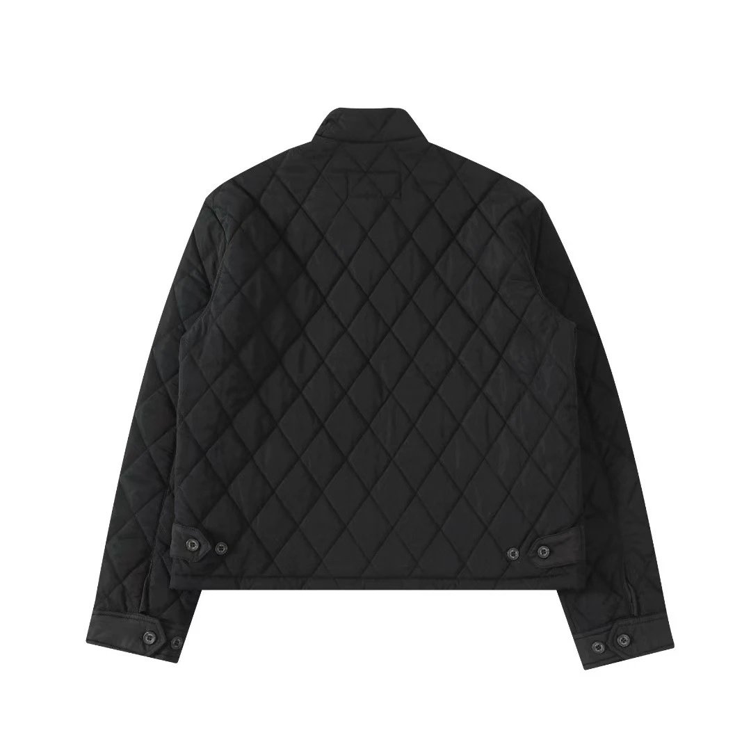 Ralph Lauren Quilted Diamond Stitch Jacket Brown Outerwear - 7