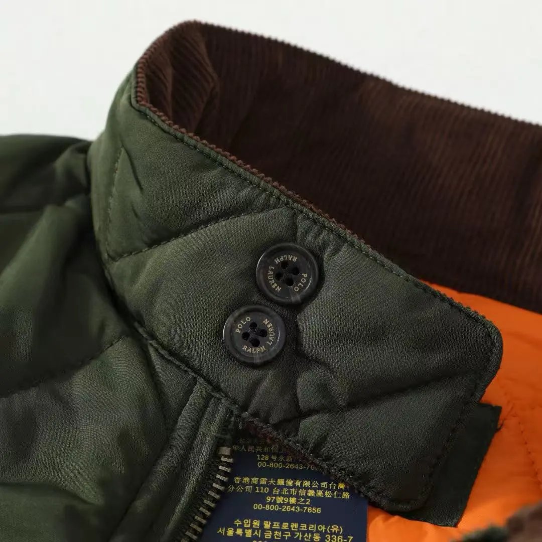 Ralph Lauren Quilted Diamond Stitch Jacket Brown Outerwear - 12