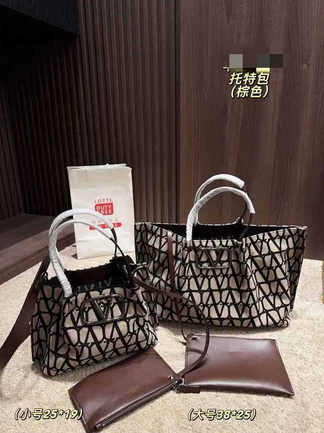 Valentino Garavani Handbags VLogo monogram tote bag product detail image 1
