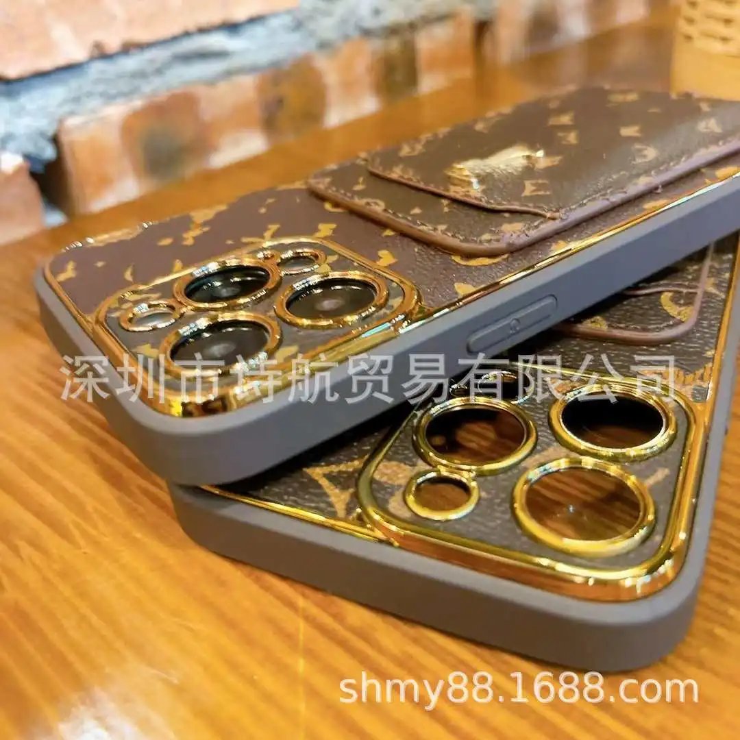 Louis Vuitton Phone Cases Monogram Card Slot iPhone Case image 4