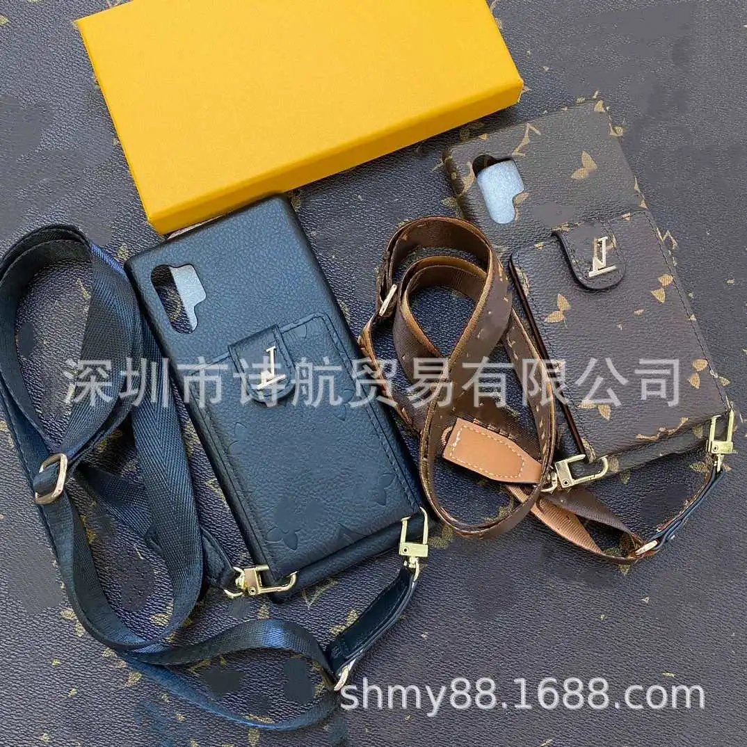 Louis Vuitton Phone Crossbody Case Black - 2