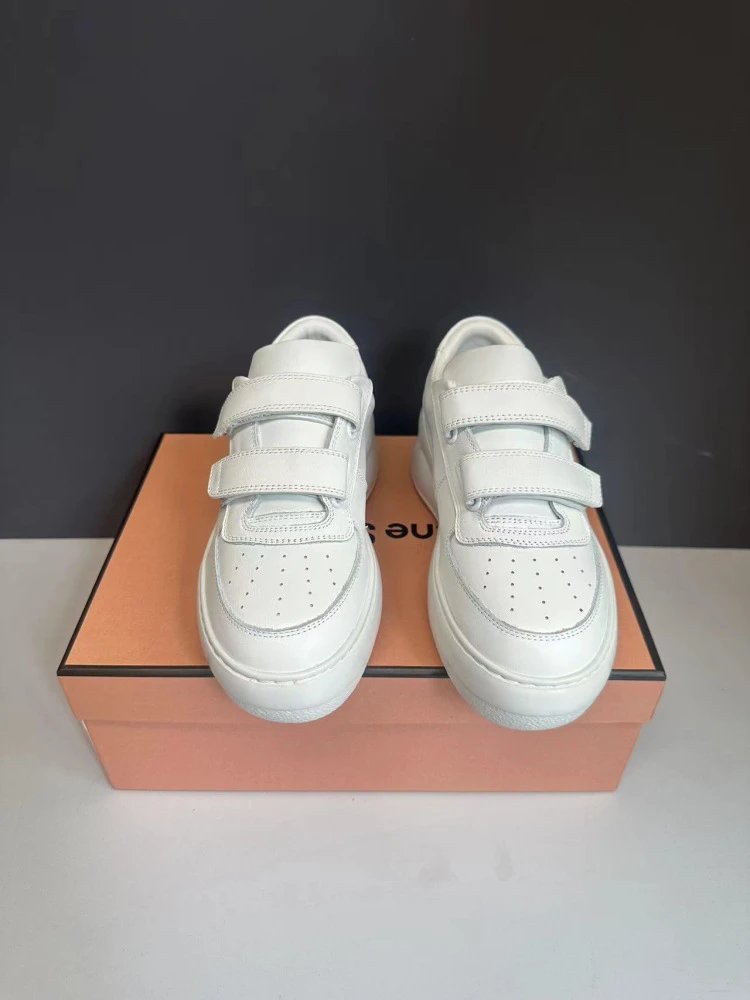 Maison Margiela Tabi-Style Velcro Sneakers White Chunky Sneakers - 10