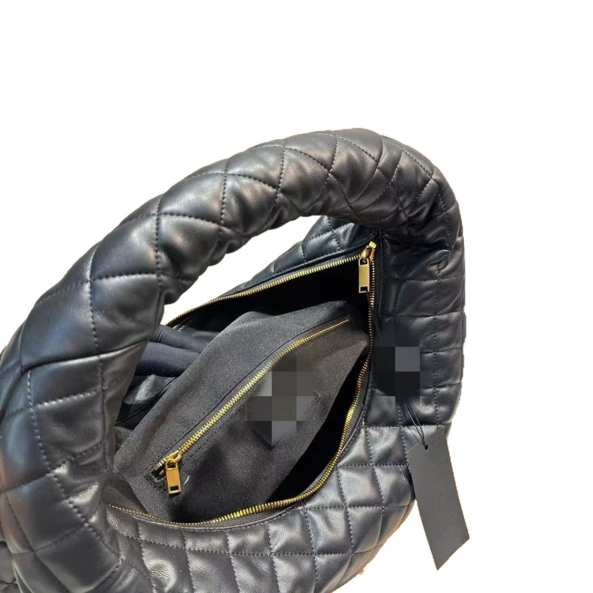 Unbranded Handbags Quilted Crescent Hobo Bag image 5