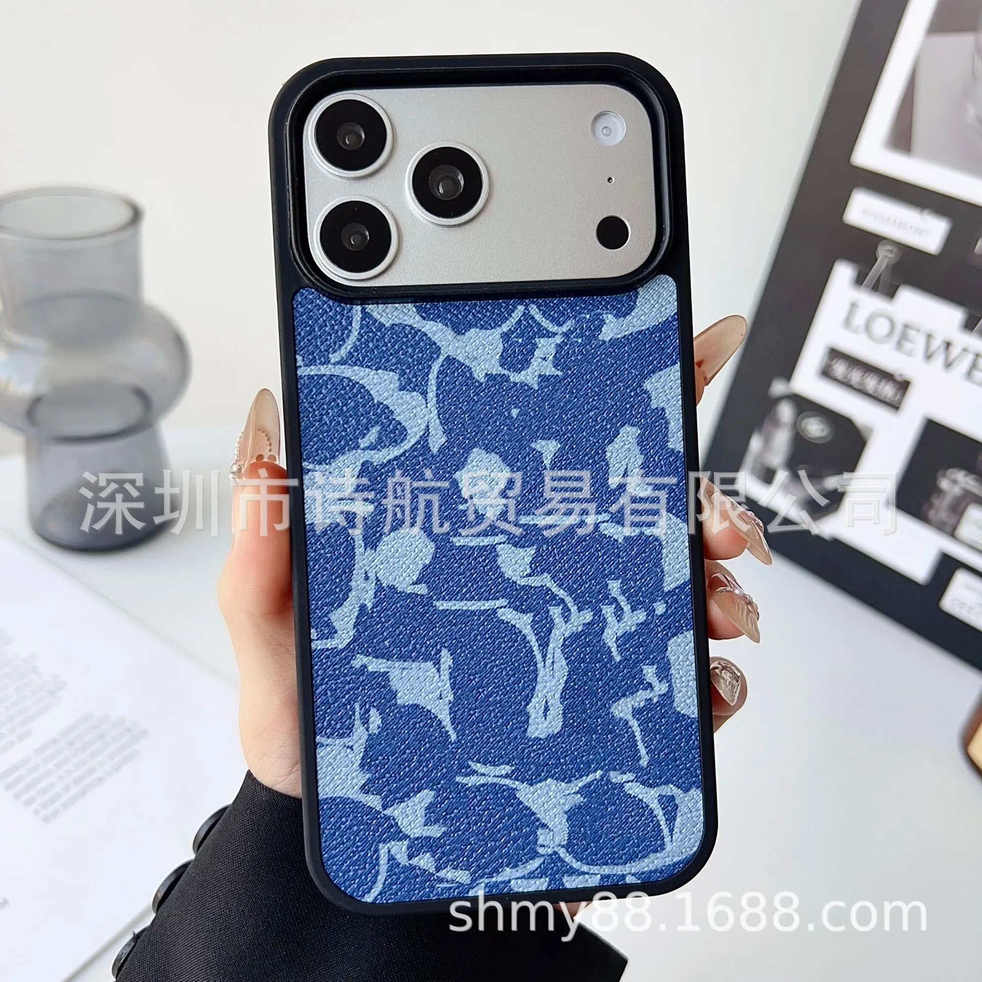 Unbranded Phone Cases Textured Floral Pattern image 2