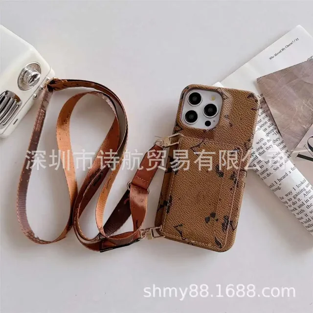 Unbranded Phone Cases Crossbody Strap Card Holder Case product detail image 2