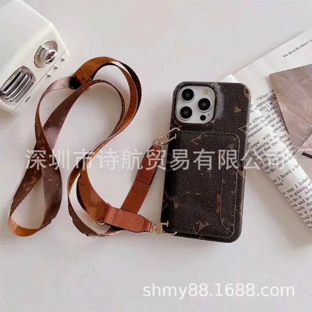 Unbranded Phone Cases Crossbody Strap Card Holder Case product detail image 3