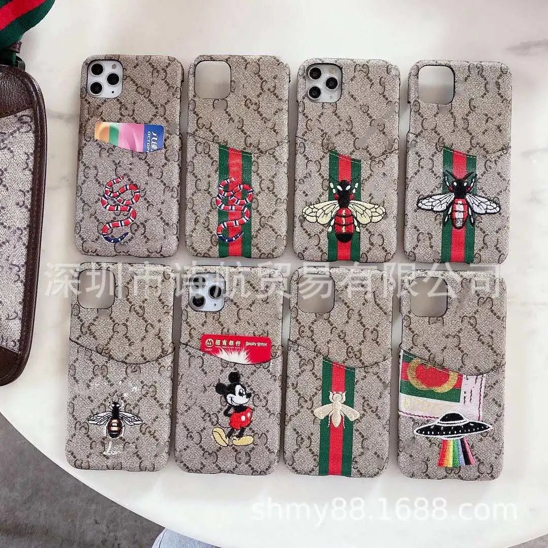 Gucci x Disney Mickey Mouse GG Marmont Phone Case Beige Phone-Case - 2