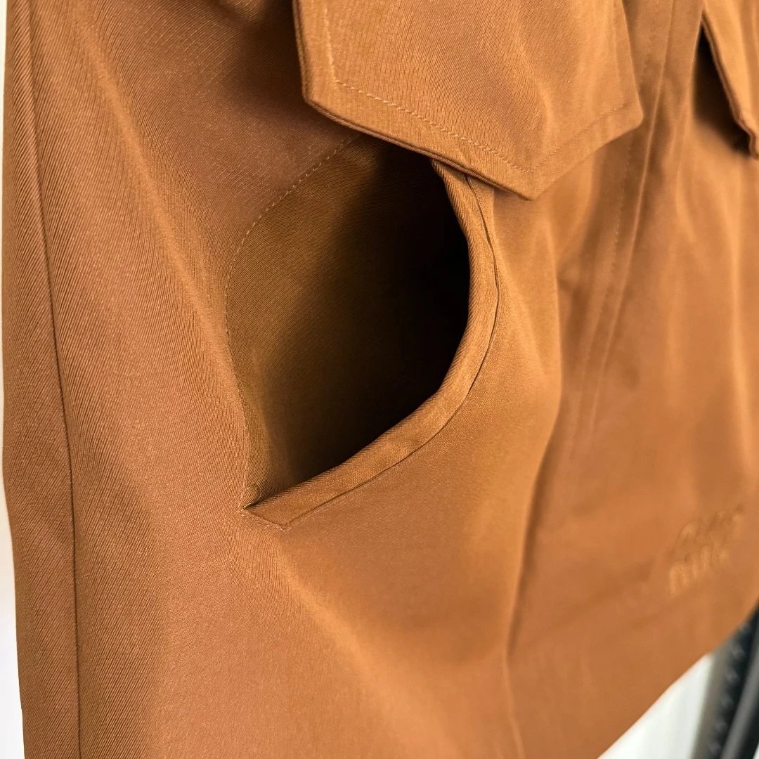 MMY Hooded Zip-Up Jacket Brown Outerwear - 9