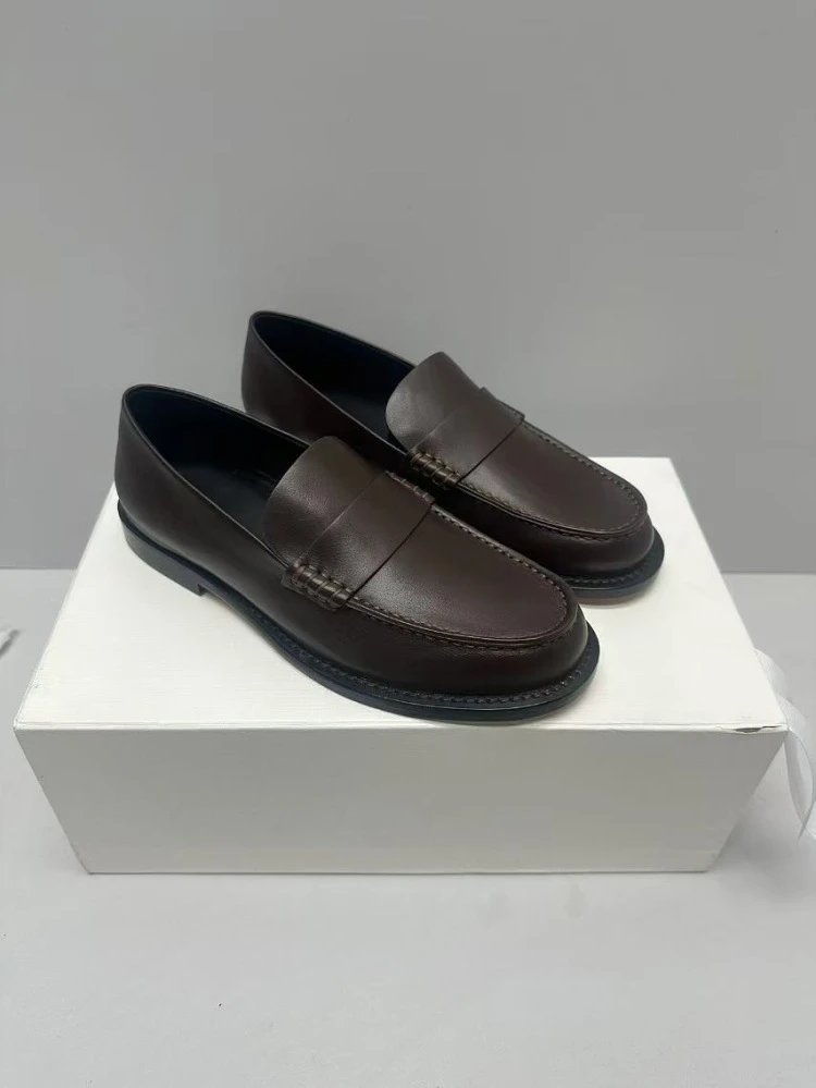Saint Tears Loafer Black Leather Loafers - 4