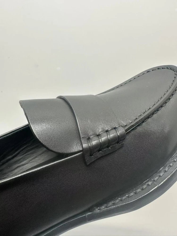 Saint Tears Loafer Black Leather Loafers - 14