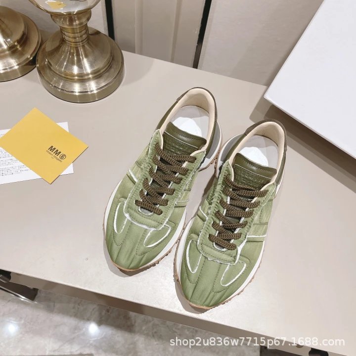 Stone Island Shadow Project Runner Olive Green Sneakers - 19