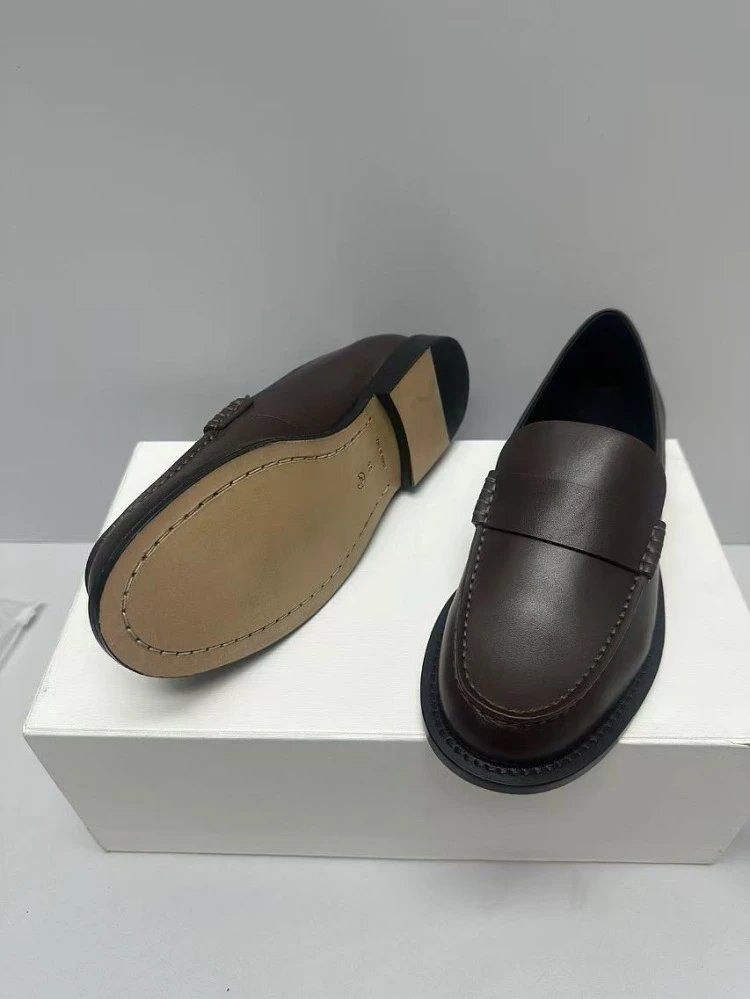 Saint Tears Loafer Black Leather Loafers - 17