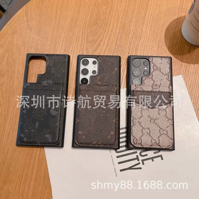 Unbranded Phone Cases Card Slot Printed Faux Leather Case product detail image 1