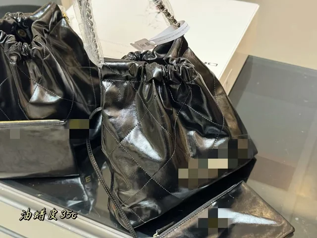 Unbranded Shoulder Bags Drawstring Chain Bag with Pouch product detail image 4