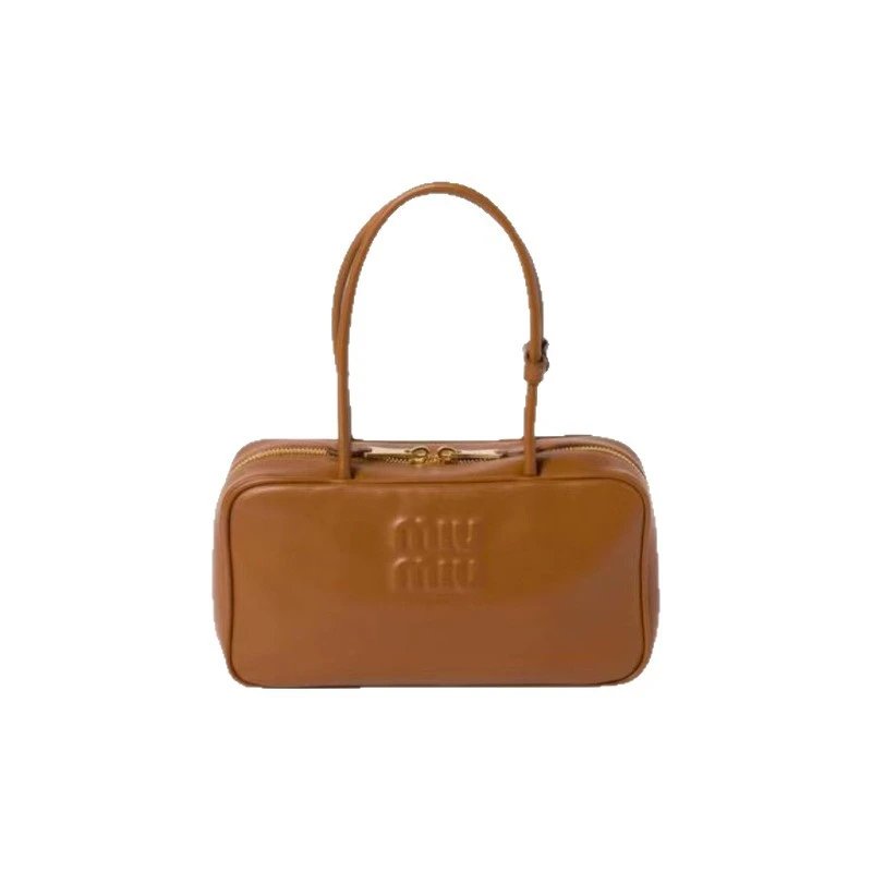 Miu Handbags Bowling handbag with double top handles image 5