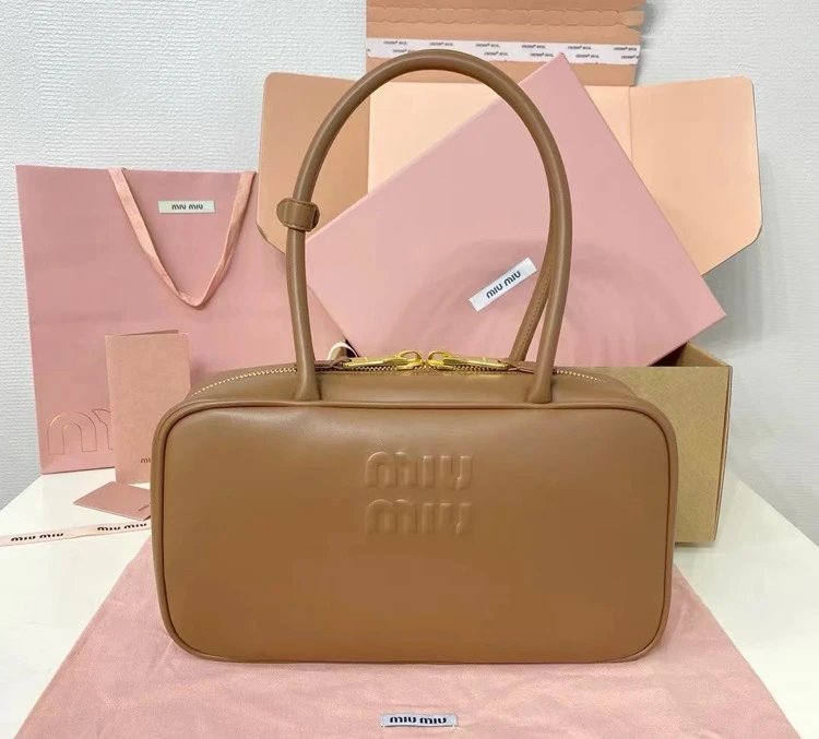 Miu Miu Plaid Boston Bag Multicolor Handbag - 11