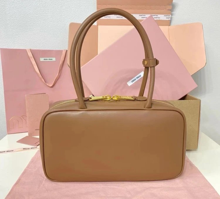 Miu Miu Plaid Boston Bag Multicolor Handbag - 12