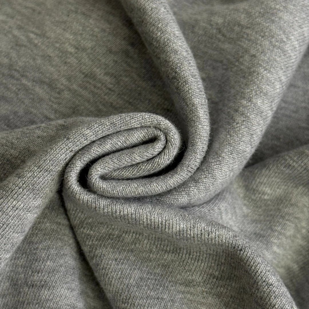 Miu Miu Logo-Embroidered Gray Zip-Up Hoodie - 12
