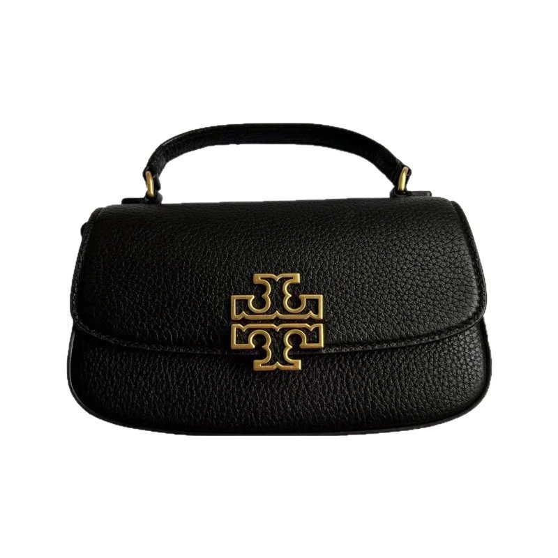 Tory Burch Crossbody Bags Pebbled Flap Top-Handle Bag image 5