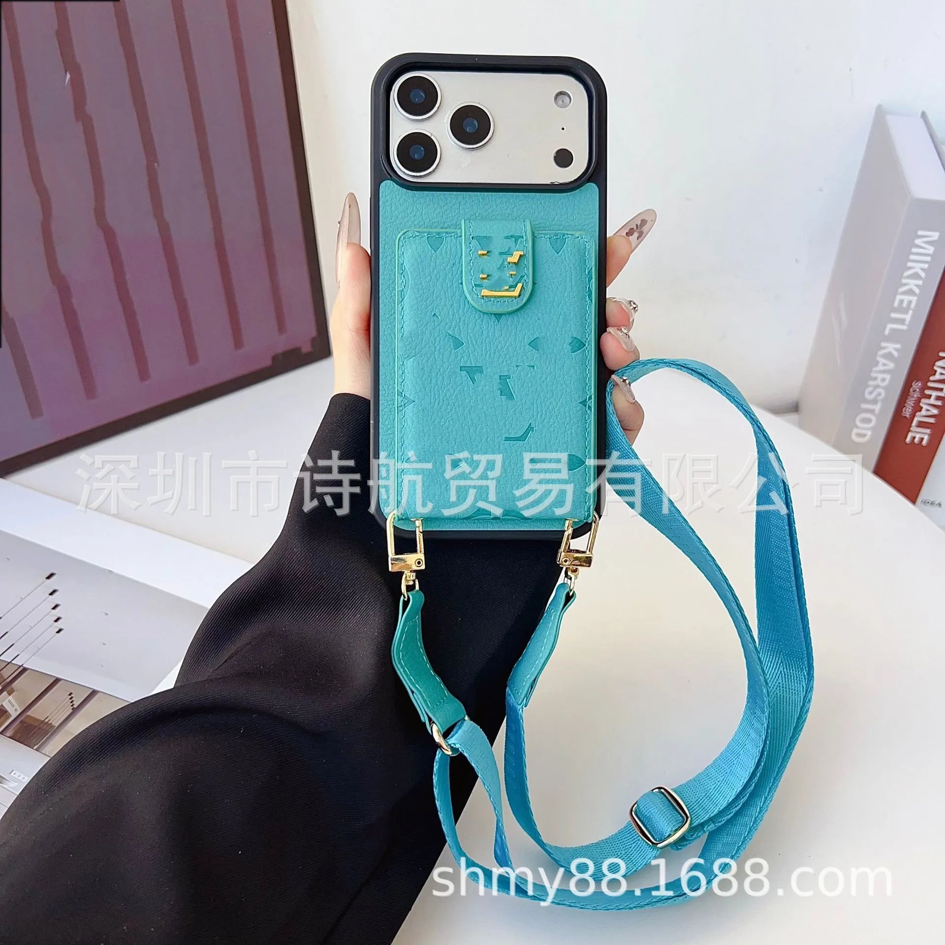 Louis Vuitton Phone Cases Monogram Card Holder Lanyard — 2