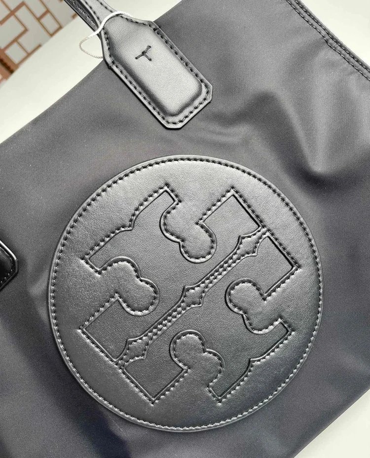 Tory Burch Miller Tote Navy Blue Handbag - 14