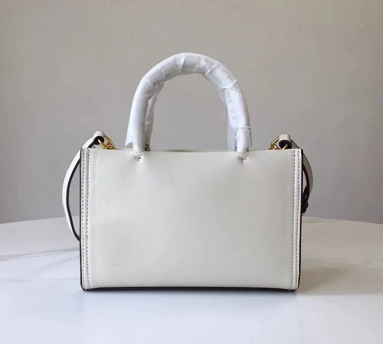 Tory Burch Ella Bio Black Leather Top-Handle Handbag - 12